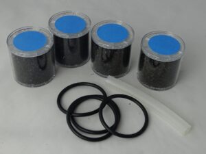 Filter 4 pack for the storage tank cup