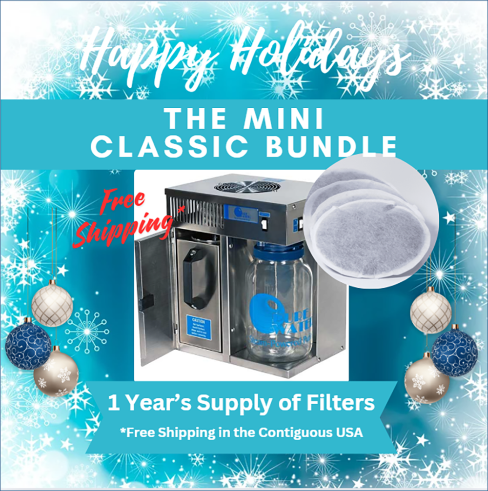 2024 Holiday Sale Mini Classic Water Distiller with Free Year of Filters