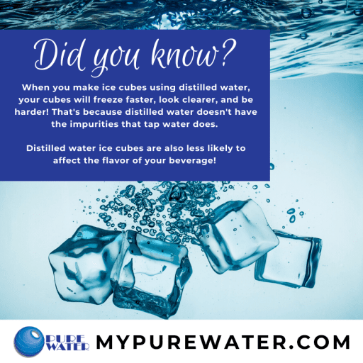 Tips for Cooking, Food Prep & Making Clear Ice with Distilled Water