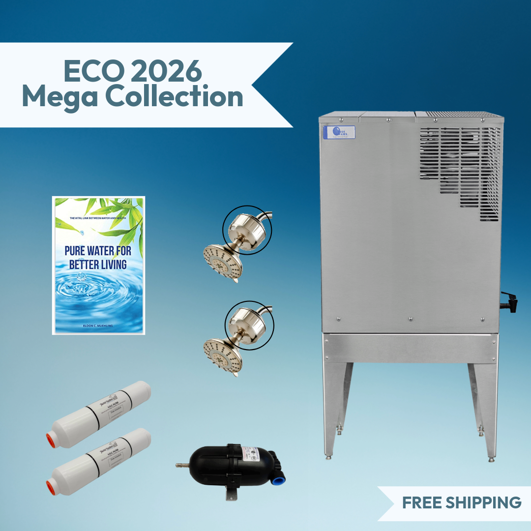 ECO 2026 - Mega Classic Deluxe Collection with Brushed Nickel Shower Filters
