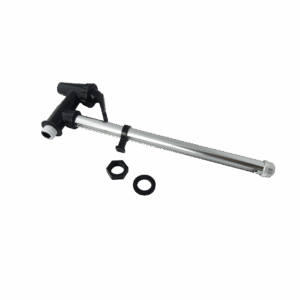 Faucet with sight glass, storage tank, 10 gallon