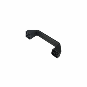 Handle, black plastic