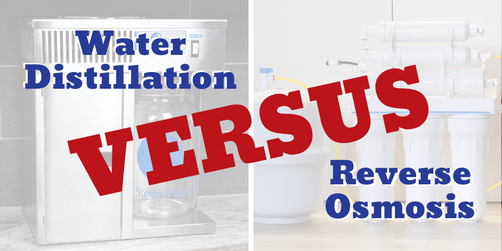 Water Distillation versus Reverse Osmosis