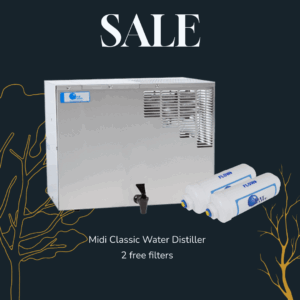 Midi Classic Water Distiller Holiday Collection Black Friday Sale!