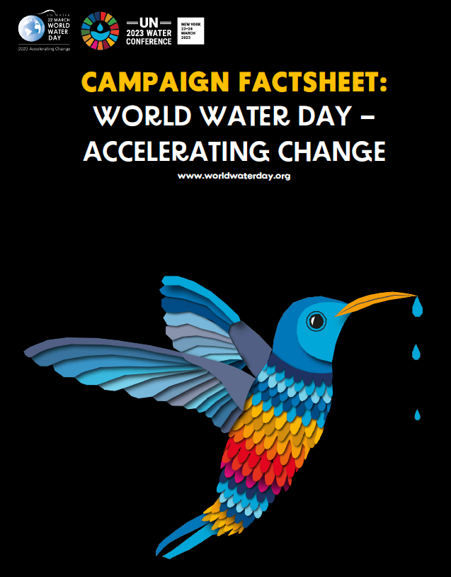 World Water Day 2023 - Accelerating Change - My Pure Water