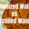 di water vs distilled water