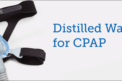 distilled water for CPAP machines