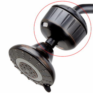 rubbed oil bronze shower filter
